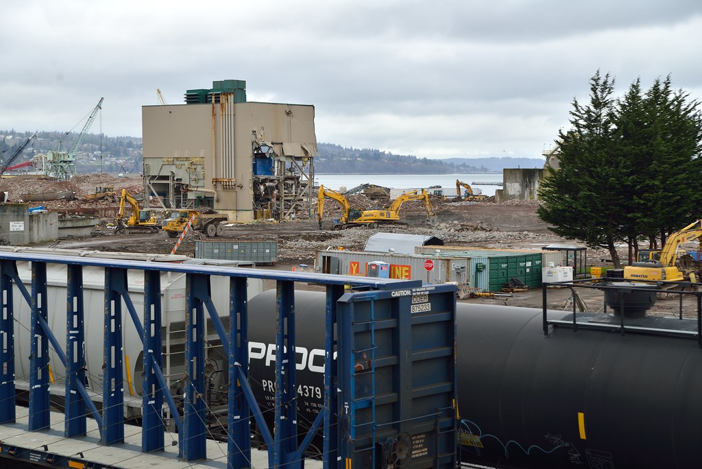DSC_1563 KimberlyClark, Everett plant. Demolition in prog… Flickr
