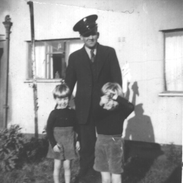 Fields Road, Oakfield, Cwmbran 1950s With our Uncle Sid, a… Flickr
