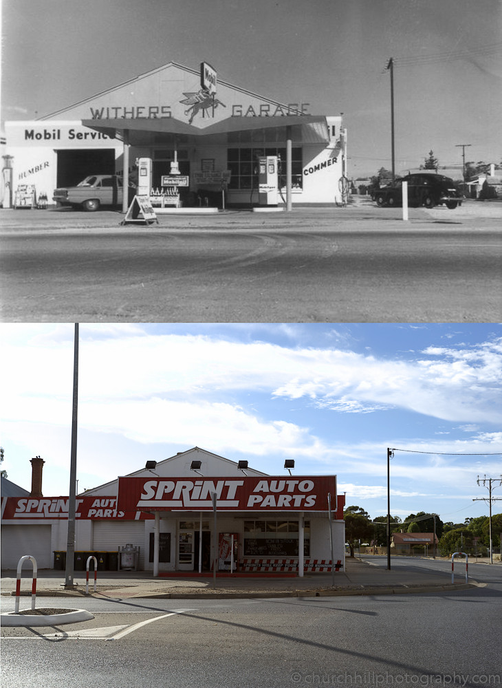 Adelaide Road 34, corner Sixth Street sprint_then_now_01 Gawler