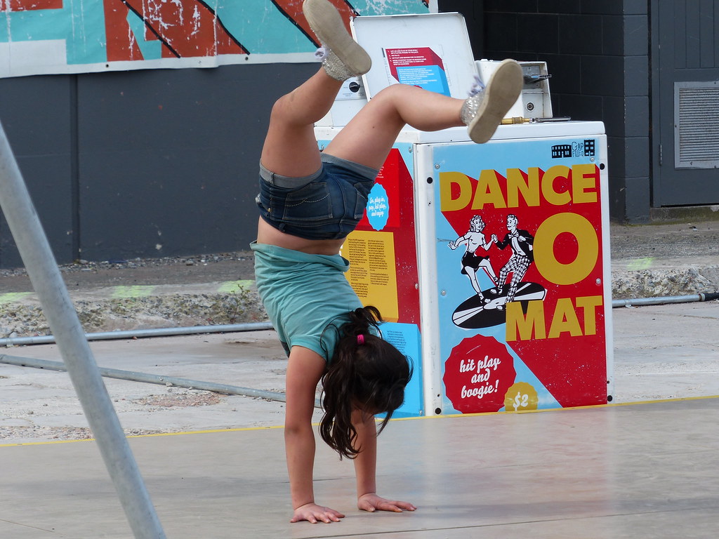 dance O mat Another creative temporary "gap filler' on an … Flickr