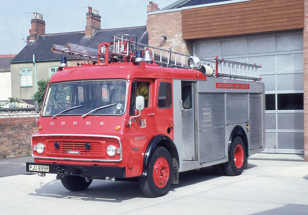 Dodge Fire Engine Hinckley Fire Station, Leicestershire Fi… MTD837