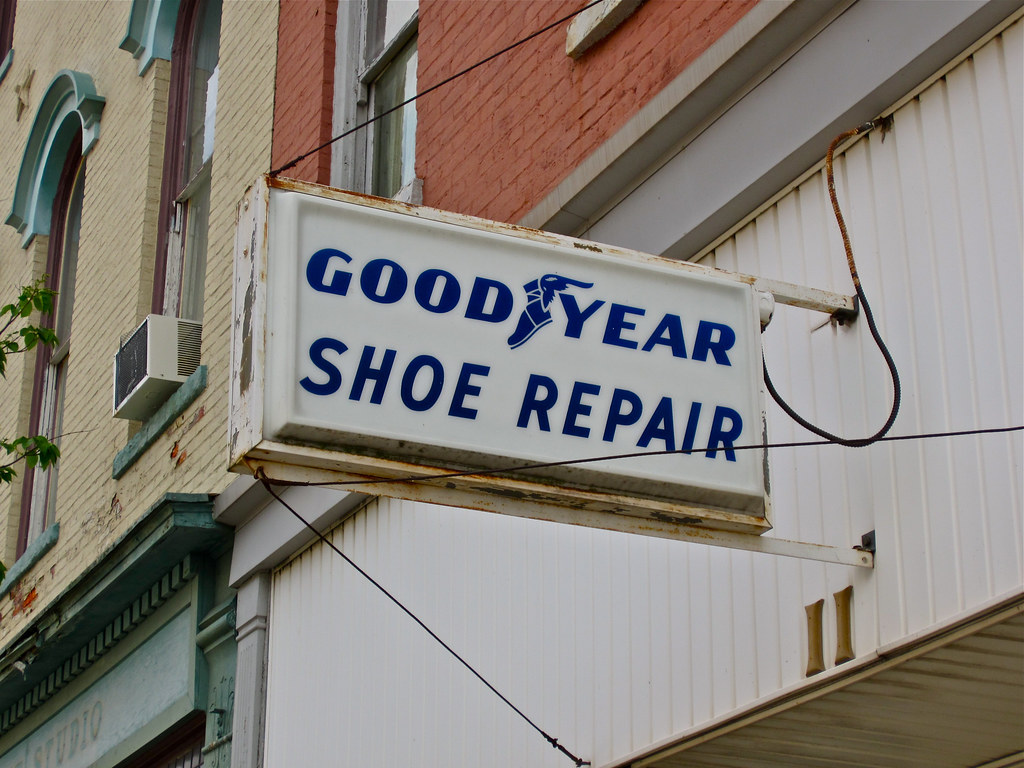 Goodyear Shoe Repair, OH If you're in Wapakone… Flickr