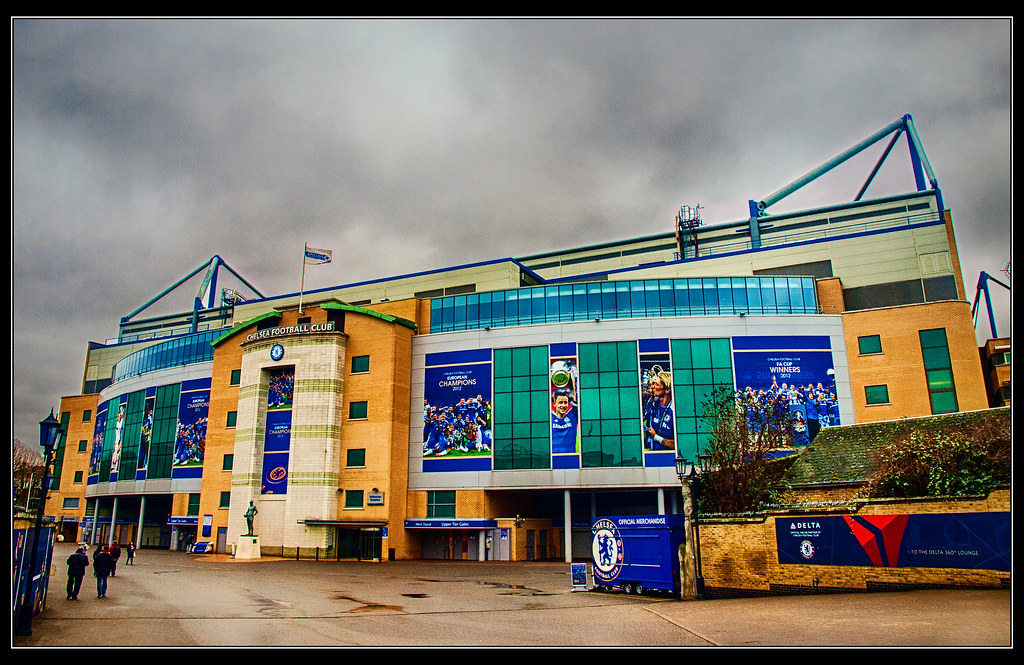 The new Stamford Bridge West Stand exterior Home of the … Flickr