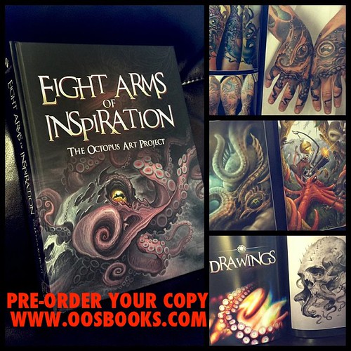 You can now preorder a copy of "Eight Arms of Inspiration… Flickr