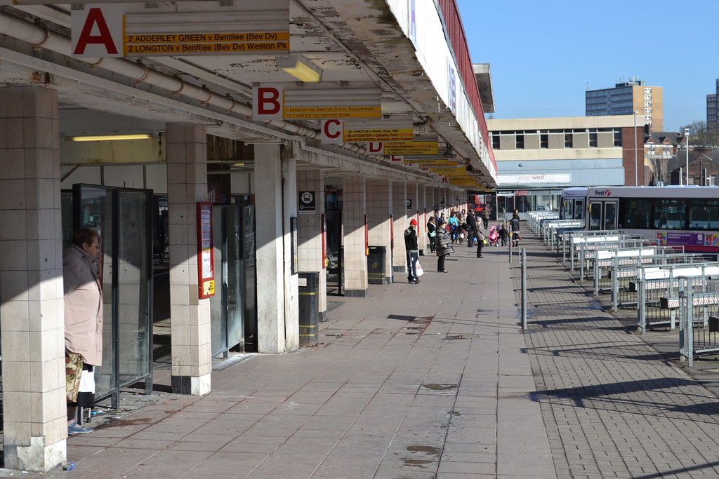 Hanley's old bus station 17th February 2013 Hanley Bus Run… Flickr