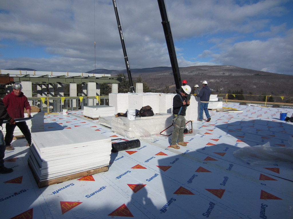 South roof vapor barrier 1 South roof vapor barrier now in… Flickr