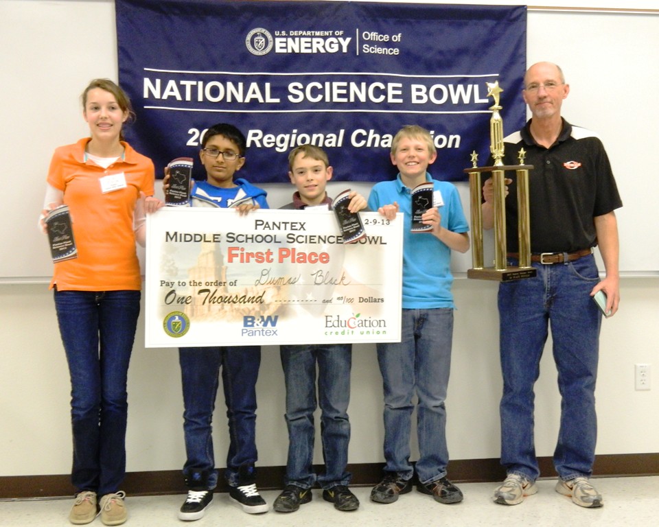 Dumas Junior High School Dumas, TX DOE National Science Bowl Flickr
