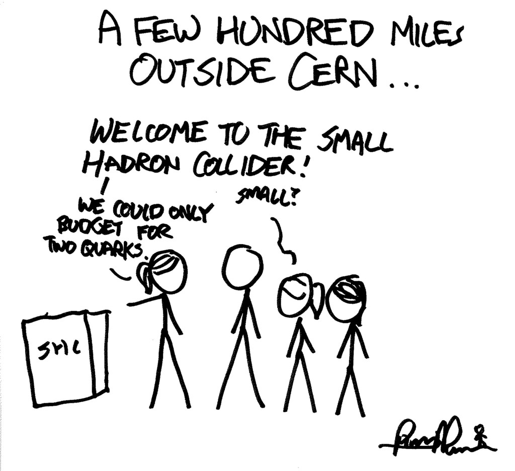 Small Hadron Collider Randall Munroe from xkcd drew this f… Flickr