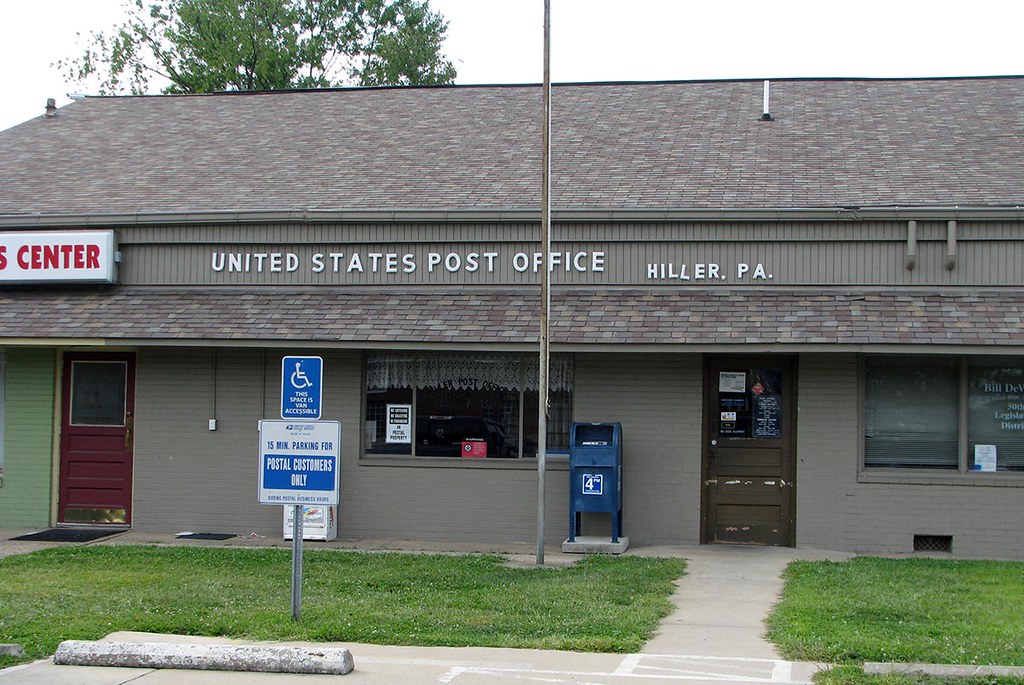 Hiller, PA Branch post office Fayette County. Photo by E K… Flickr