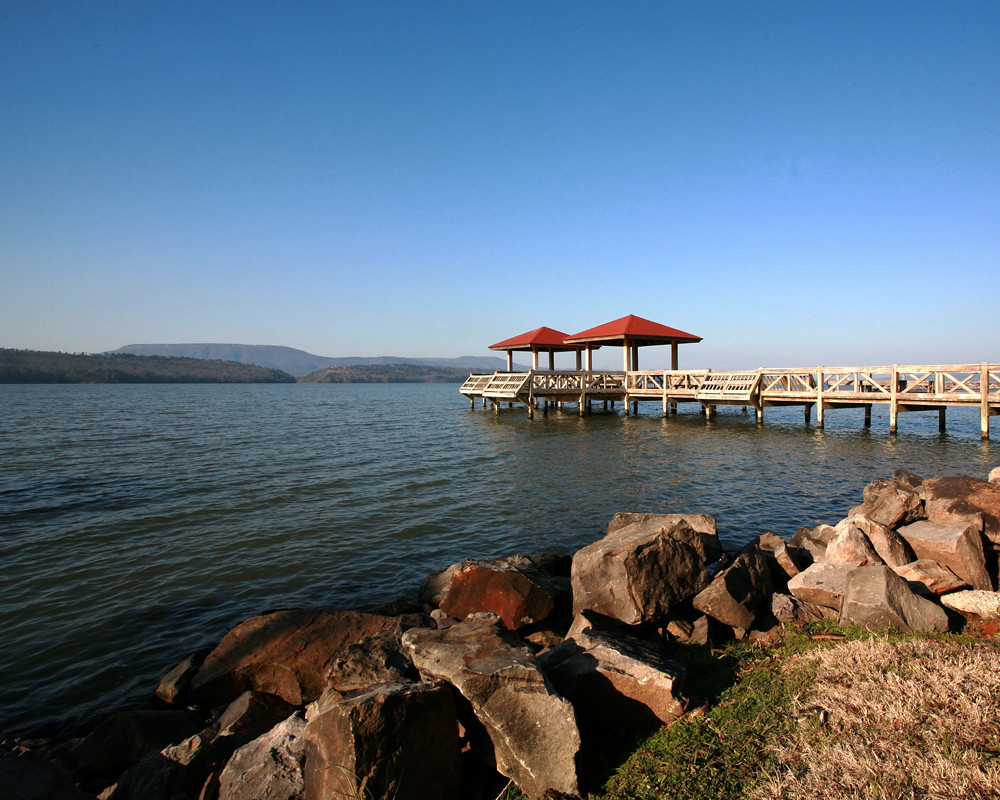 Fishing Pier on lake Dardanelle, AR I took some images thi… Flickr
