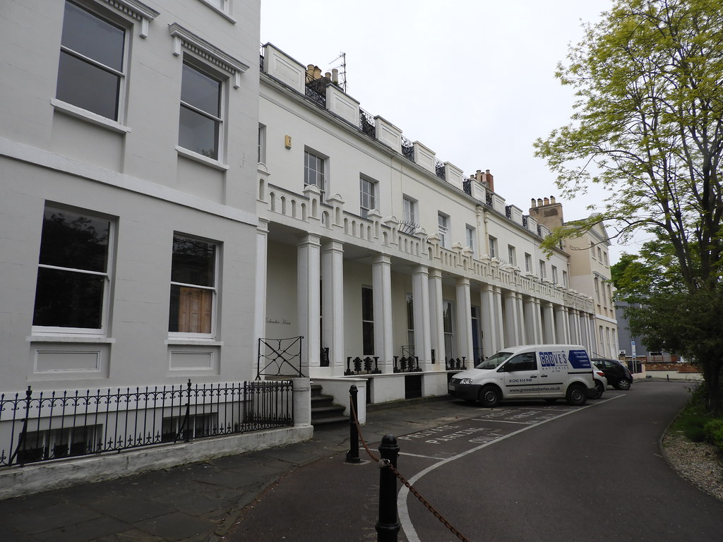 Columbia Place Street, Cheltenham Spa. Designed… Flickr
