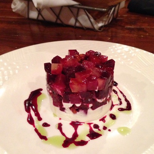 Beet Salad With Whipped Goat Cheese Canoe hea… Flickr