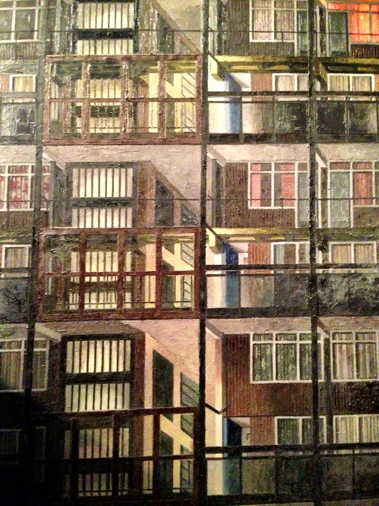 Camberwell (19831984) Detail from a painting by David Hep… Flickr
