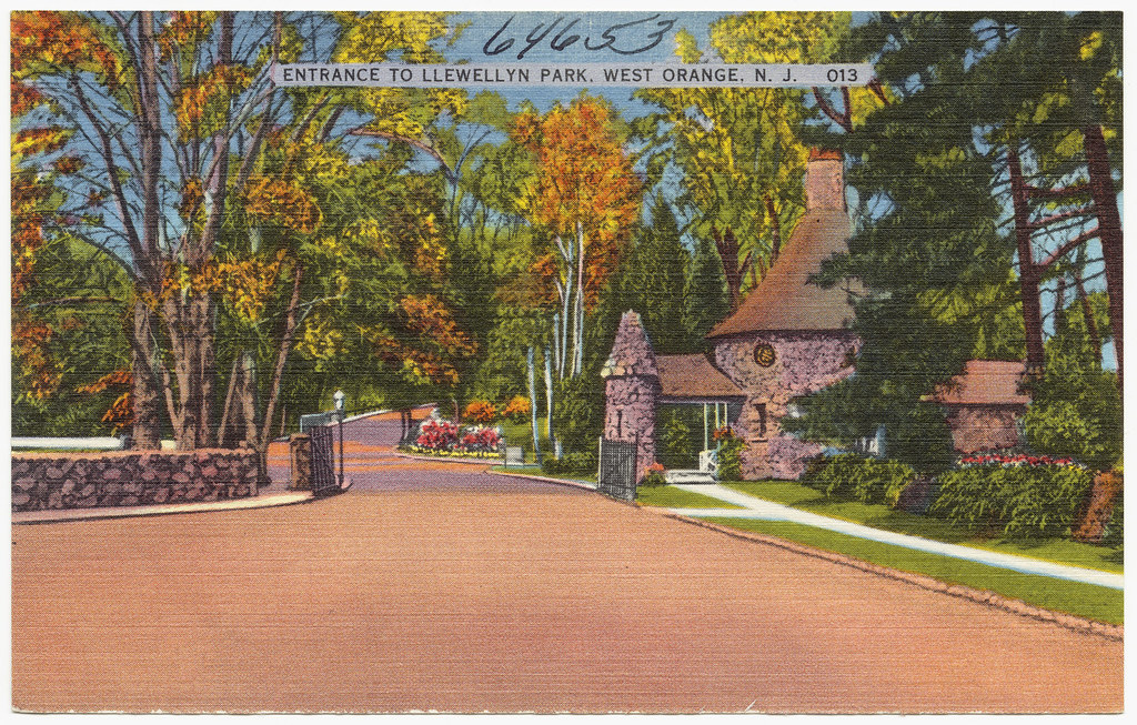 Entrance to Llewellyn Park, West Orange, N. J. File name … Flickr