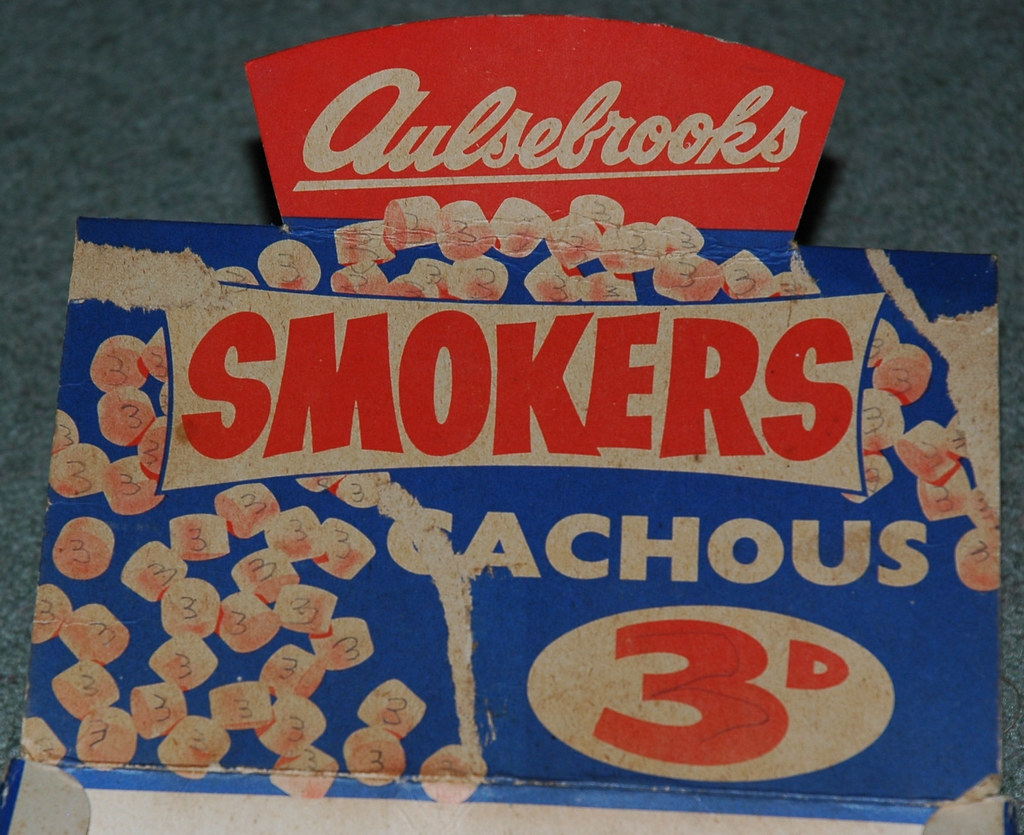 Aulsebrooks Smokers Cachous Box Detail original contents… Flickr