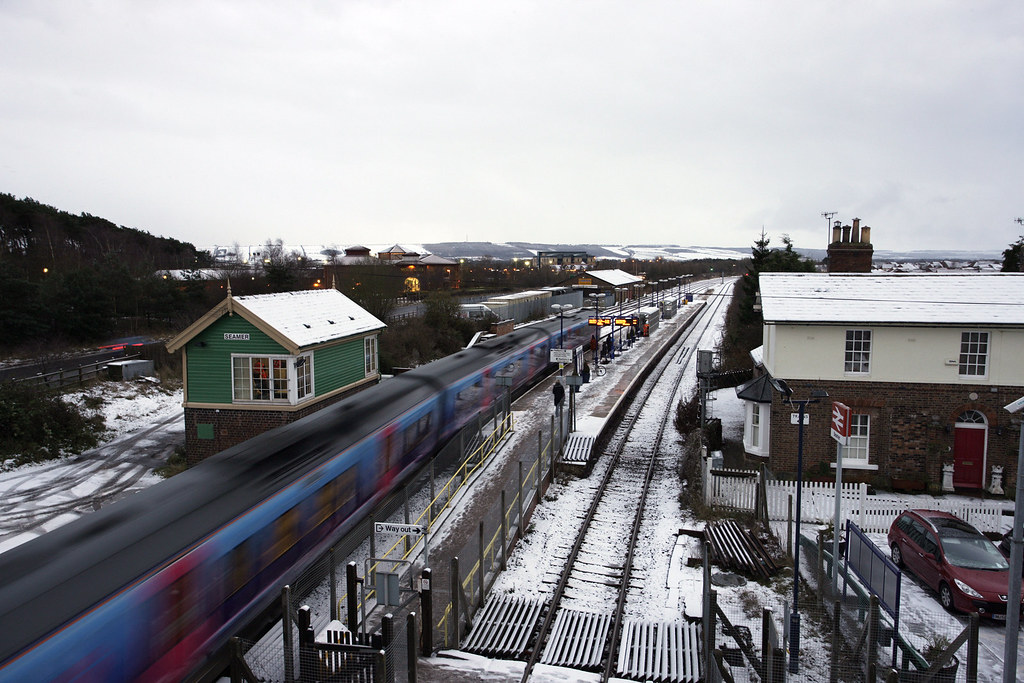 Seamer Station, North Yorkshire, England, December 2013 Flickr