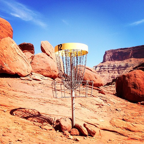 The Base Camp Adventure Lodge Disc Golf Course in Moab, UT… Flickr