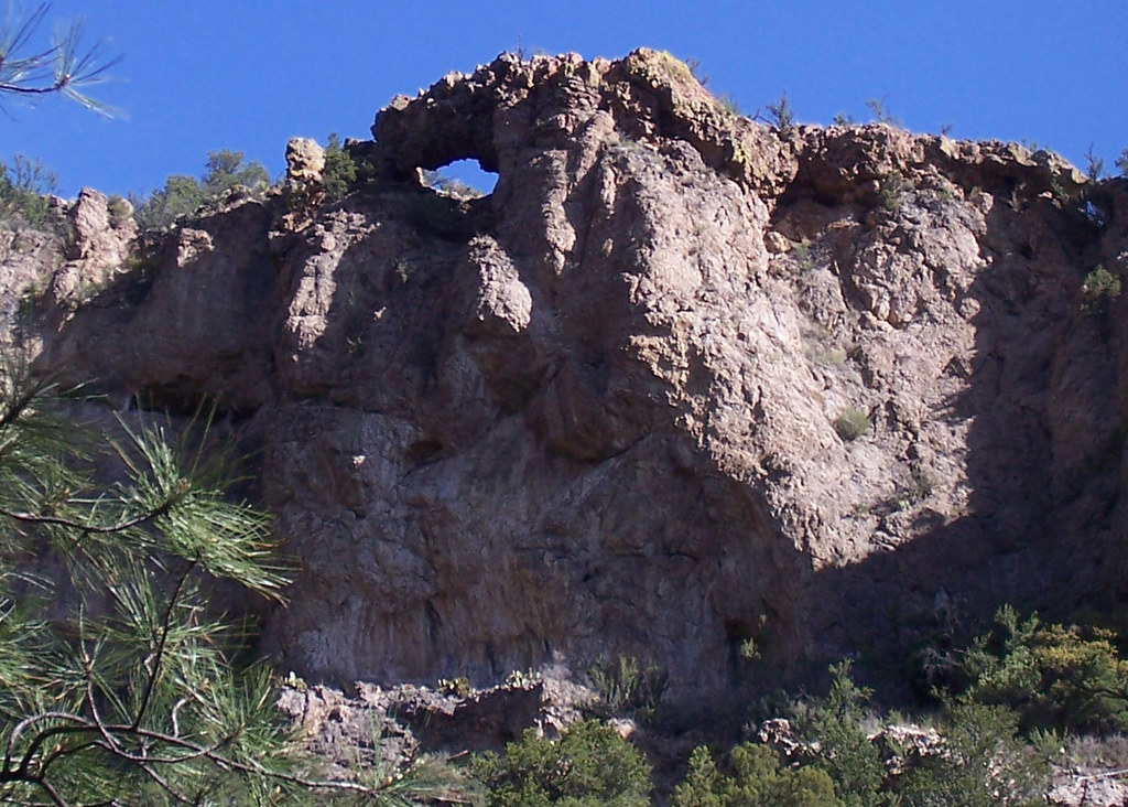 New Mexico Natural Arch NM352 Mineral Canyon Arch Flickr