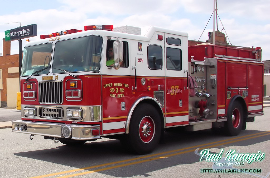 Upper Darby Township Fire Depart Engine 37 Philadelphia PHLAIRLINE