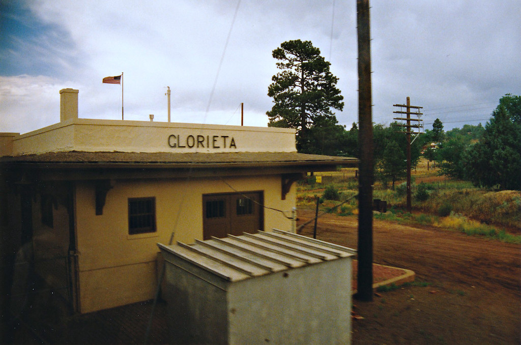 Santa Fe Glorieta Depot This is now a post office. Flickr