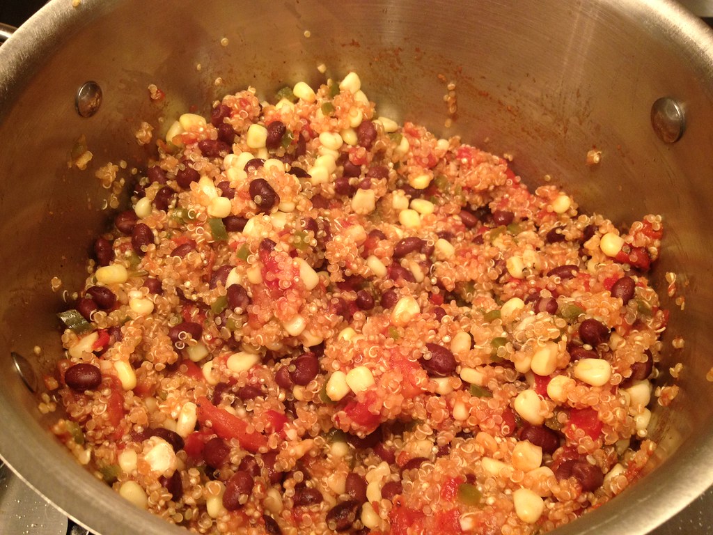 fluff with a fork Mexican Quinoa on twothirtyate