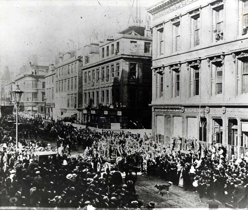 1894 Wallace glasgow street When Wallace joined the fire b… Flickr