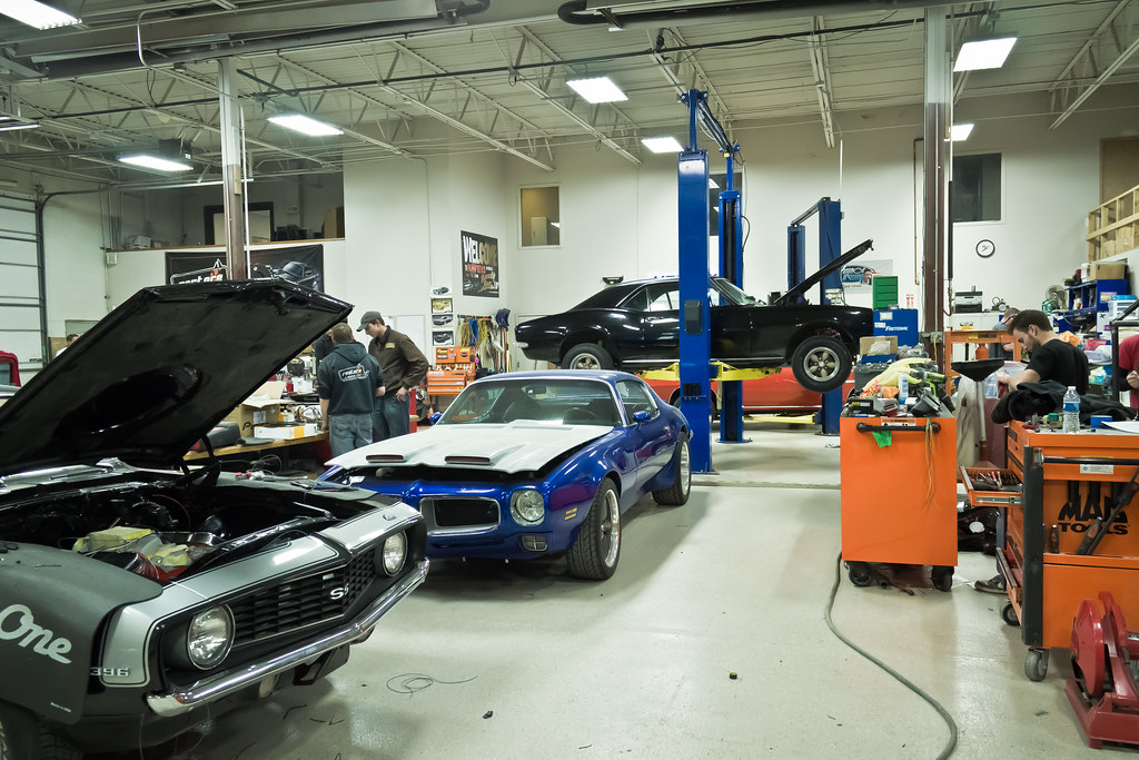 Shop Photos Restore a Muscle Car Lincoln, NE Shop Photos