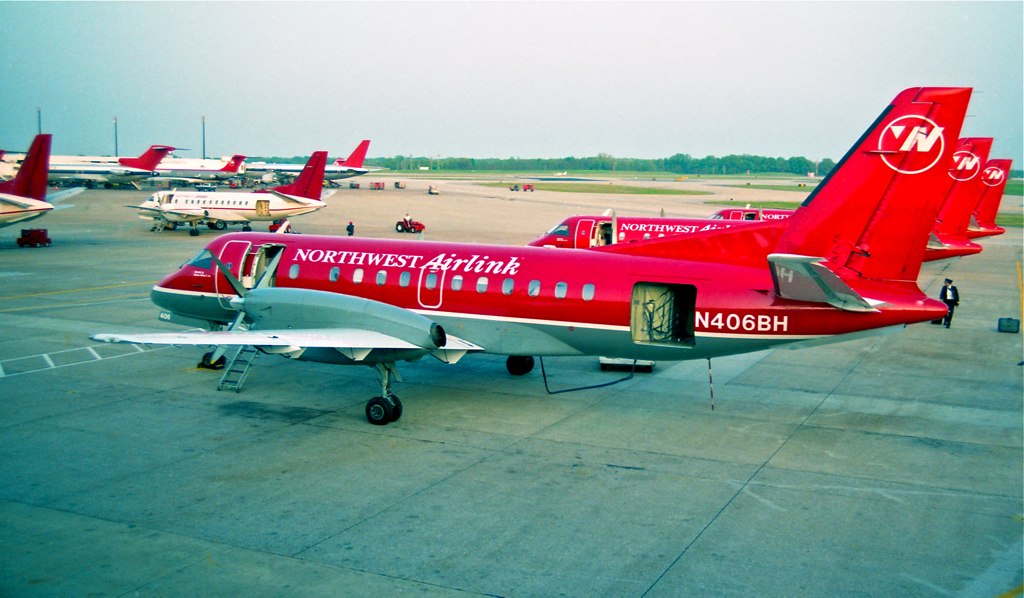 N406BH S.340 Northwest Airlink a photo on Flickriver