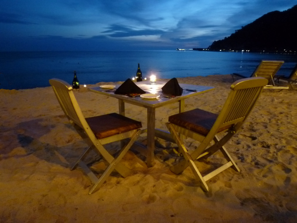Pulau Langkawi romantic beach dinner Romantic candlelight … Flickr