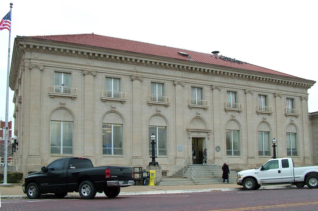 Dennison, TX post office Grayson County. Photo by J Gallag… Flickr