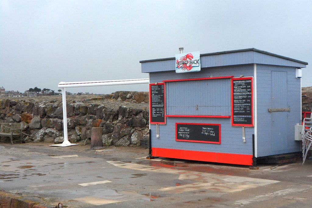 The Lobster Shack at North Berwick Harbour in East Lothian… Flickr