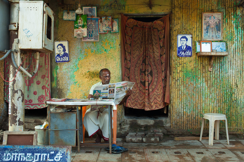 Toilet attendant Rod Main Flickr