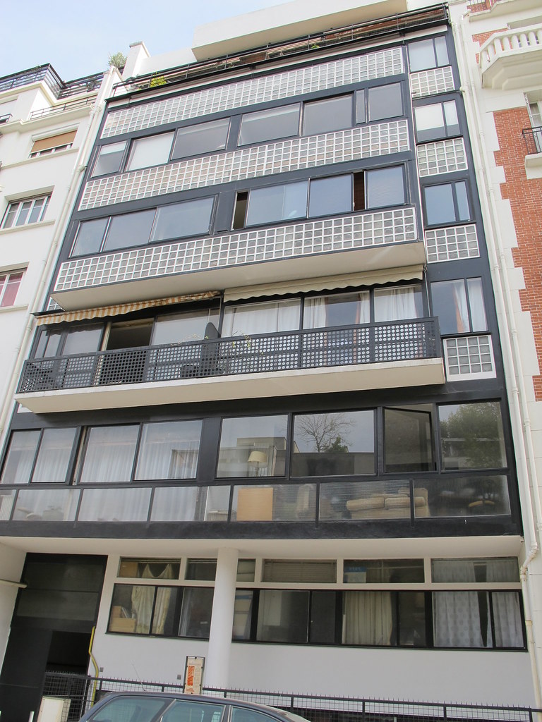 Immeuble (1934) et résidenceatelier de l'architecte Le Co… Flickr