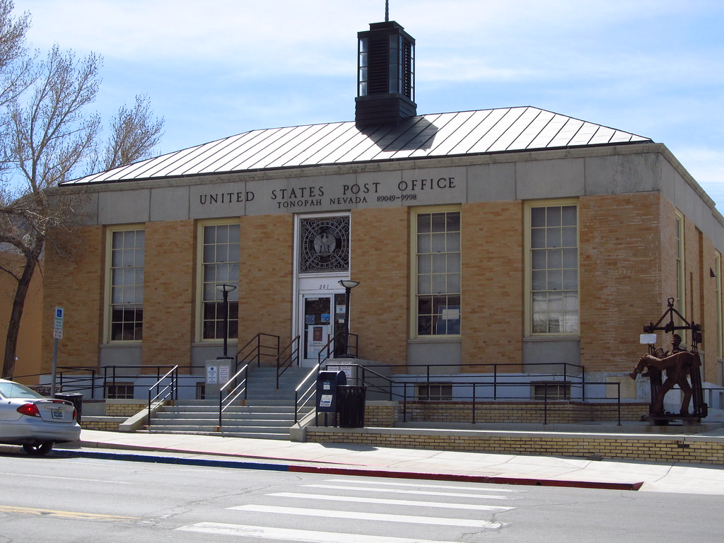Tonopah, Nevada New Deal Era Post Office (1940) Jasperdo Flickr