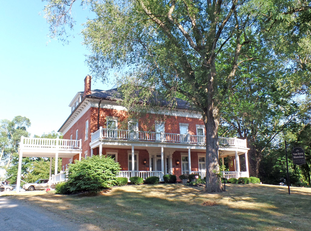 Van Horn Mansion Street View Van Horn Mansion, Burt NY Gho… Flickr