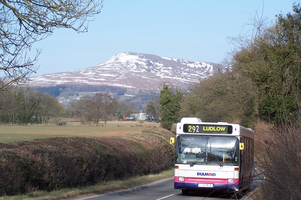 P401MLA Ludlow Road (A4117), Cleehill, Shropshire, April… Flickr