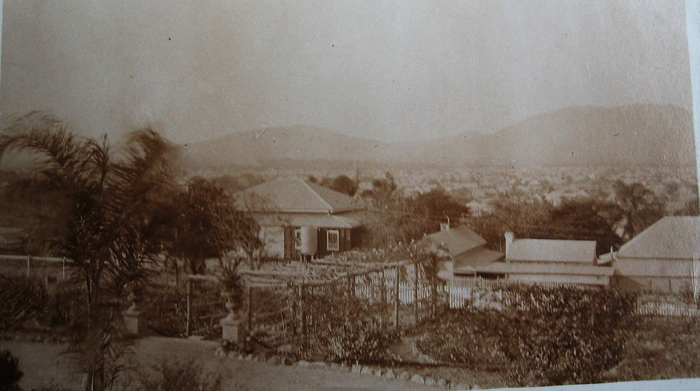 View over Rockhampton from 'Lis Escop' in Athelstane Street