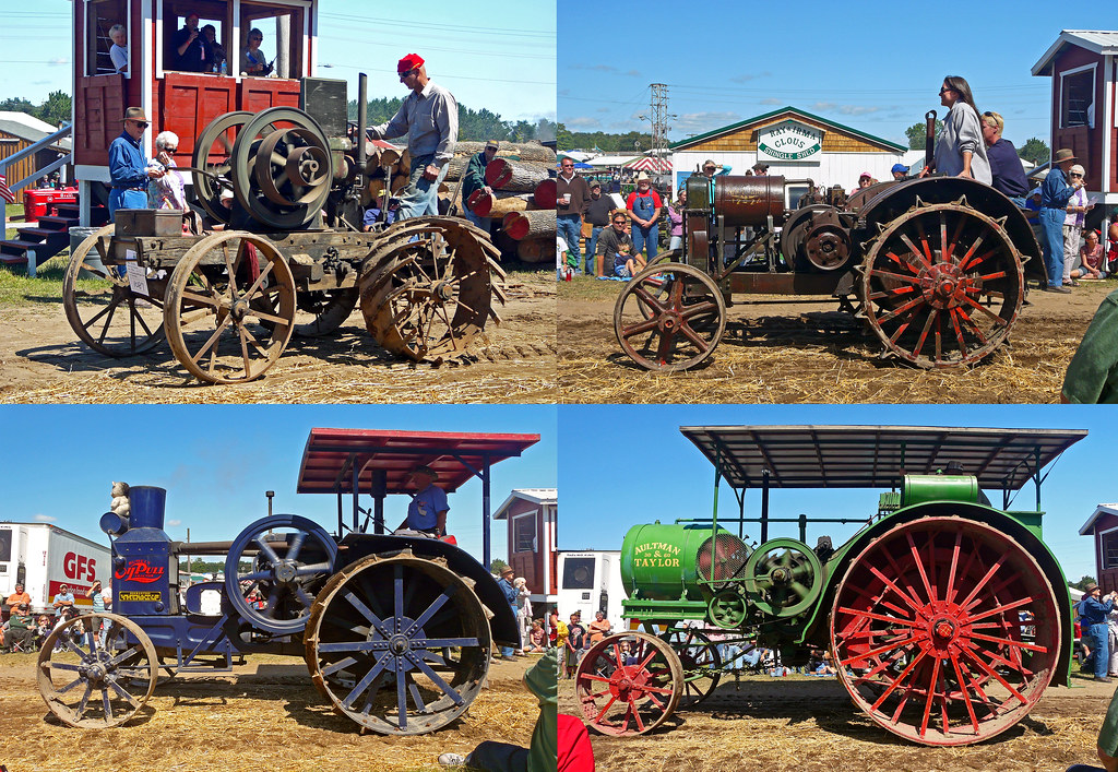Gas & Kerosenepowered Tractors (at the Buckley Old Engine… Flickr