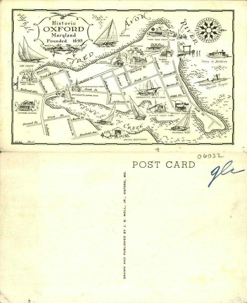 Historic Oxford Maryland Founded 1695 Collection Caley Po… Flickr