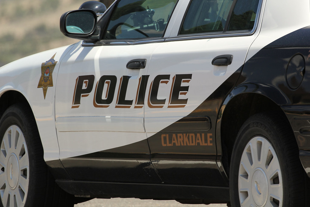 Clarkdale, AZ Police This is how their lettering normally … Flickr