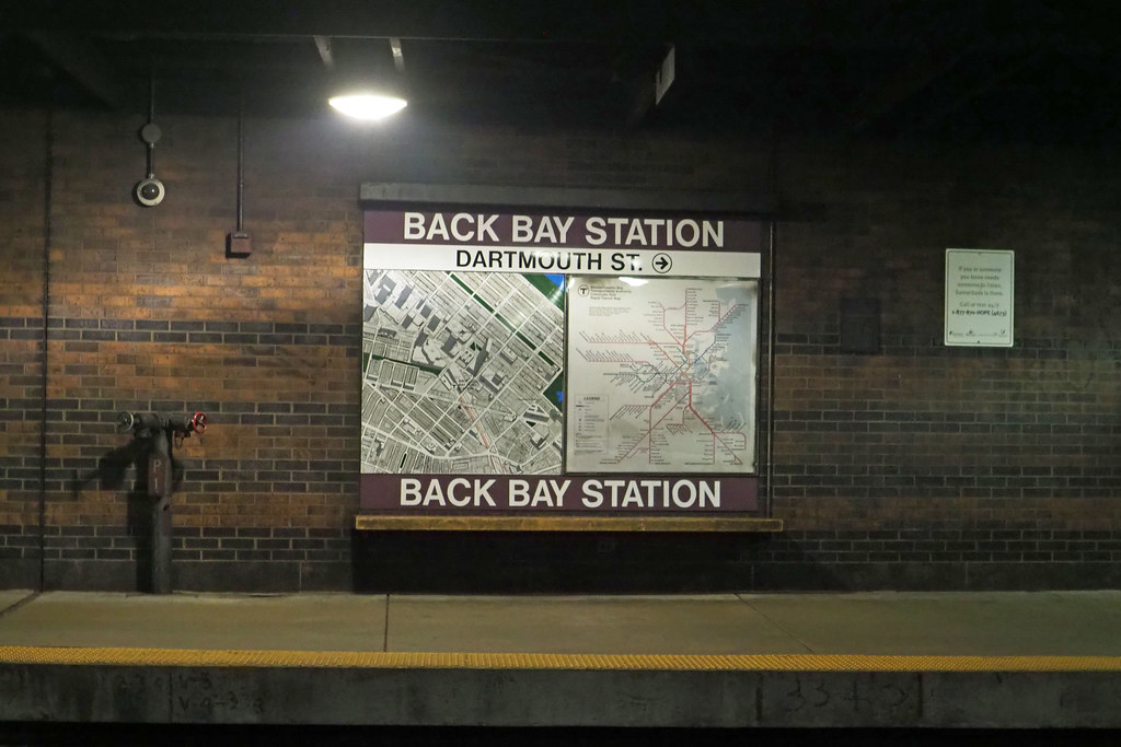Back Bay Amtrak Station Boston, Massachusetts Flickr