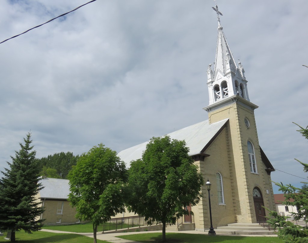 NotreDame de Lorette Church (Lorette, Manitoba) Lorette, … Flickr