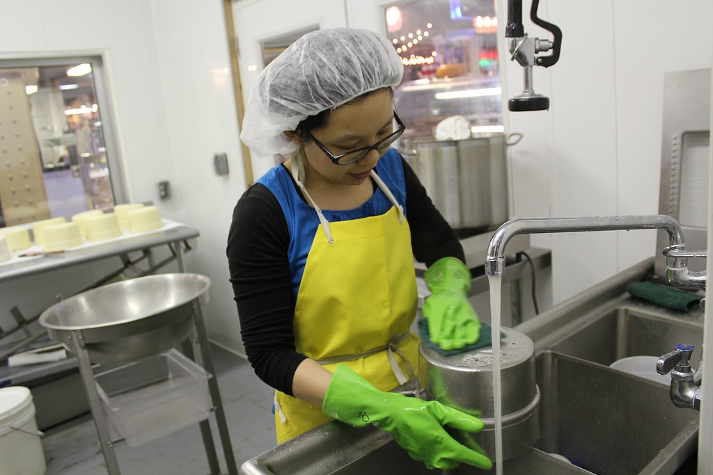 Washing Dishes 15. Most of her job is about washing dishes… Tenaya