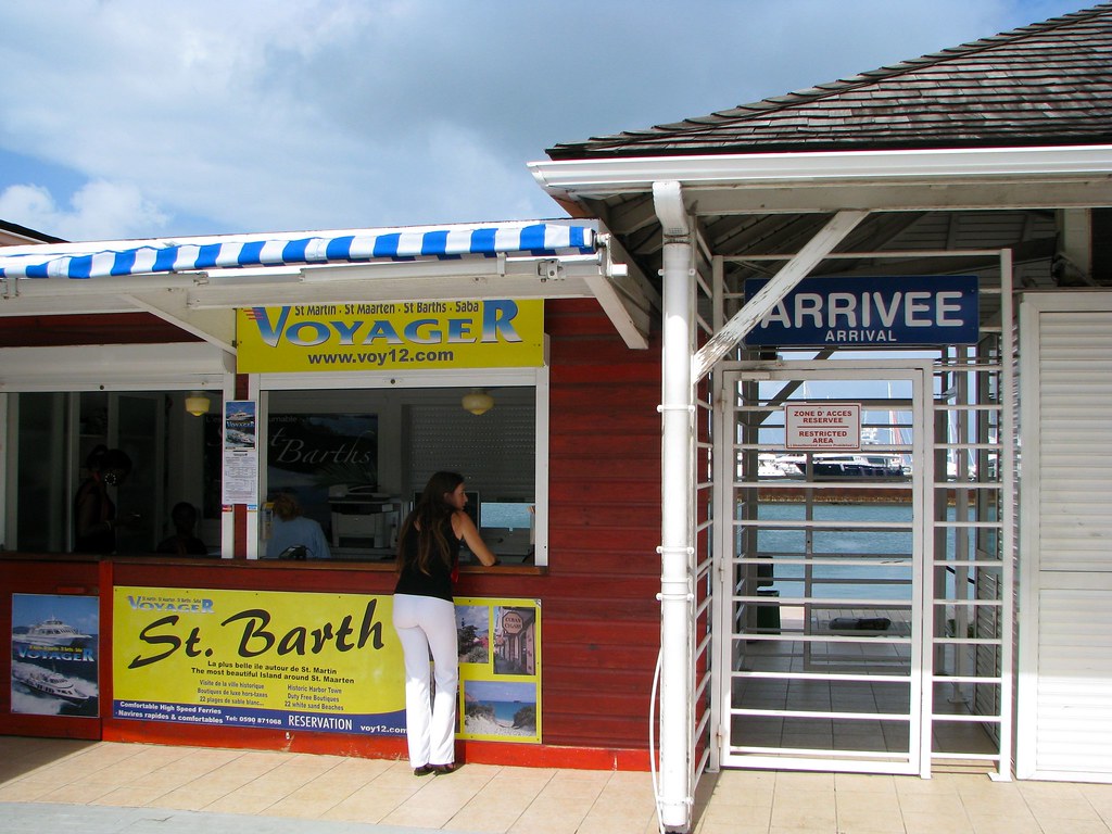 Marigot Marina The terminal for ferry to Anguilla at the M… Flickr