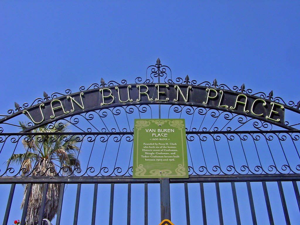 18a Van Buren Place Gates (E) AdamsNormandie Historic P… Flickr