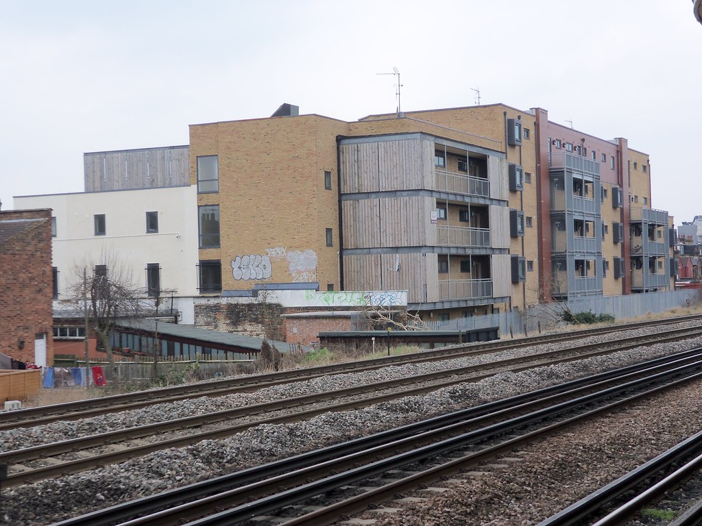 WILLESDEN Dollis Hill Station looking towards Chapter Road