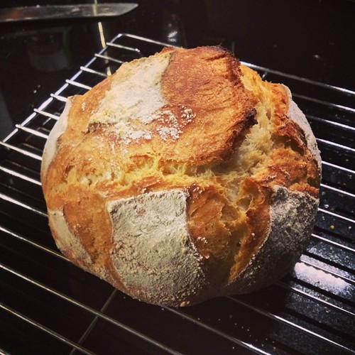 Easiest artisan bread recipe ever! carly22 Flickr