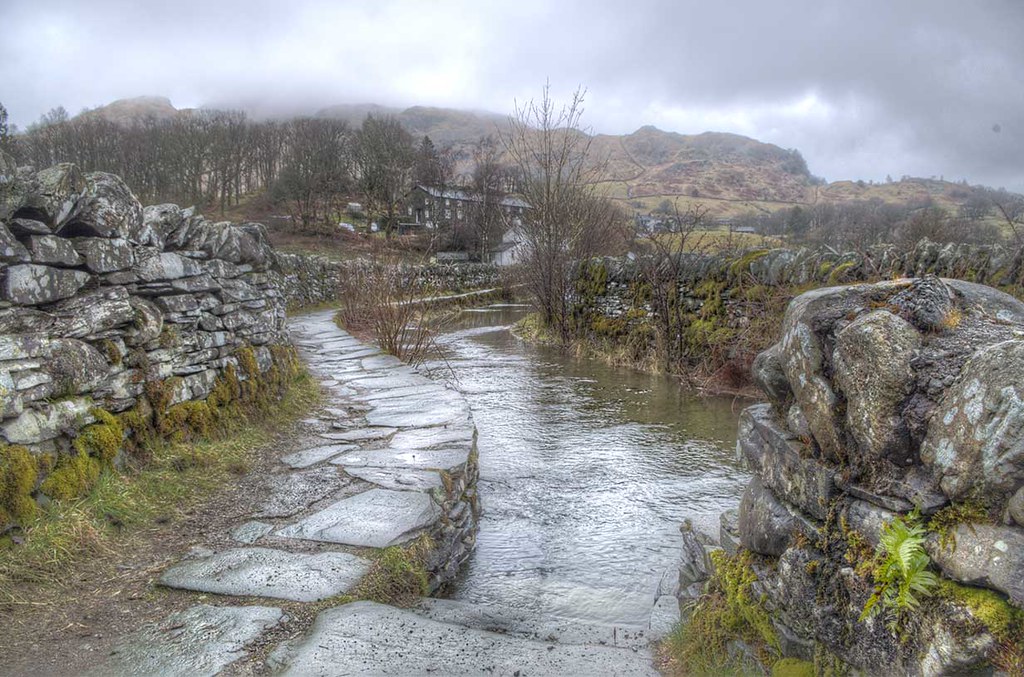 Cathedral quarry Across the ford to the quarry caves Michael