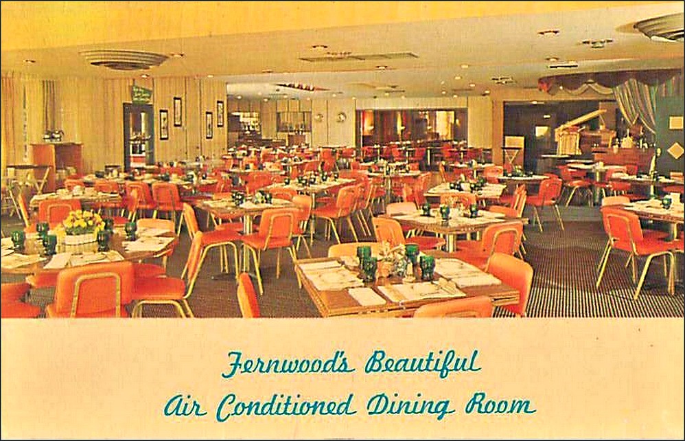 FERNWOOD RESTAURANT Bushkill Pennsylvania 1950sUnlimited Flickr