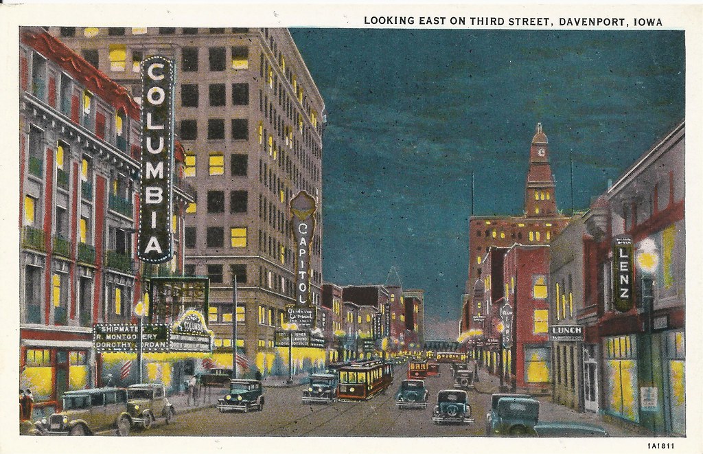 Davenport, Iowa, Columbia Theatre, Capitol Theatre, Theate… Flickr